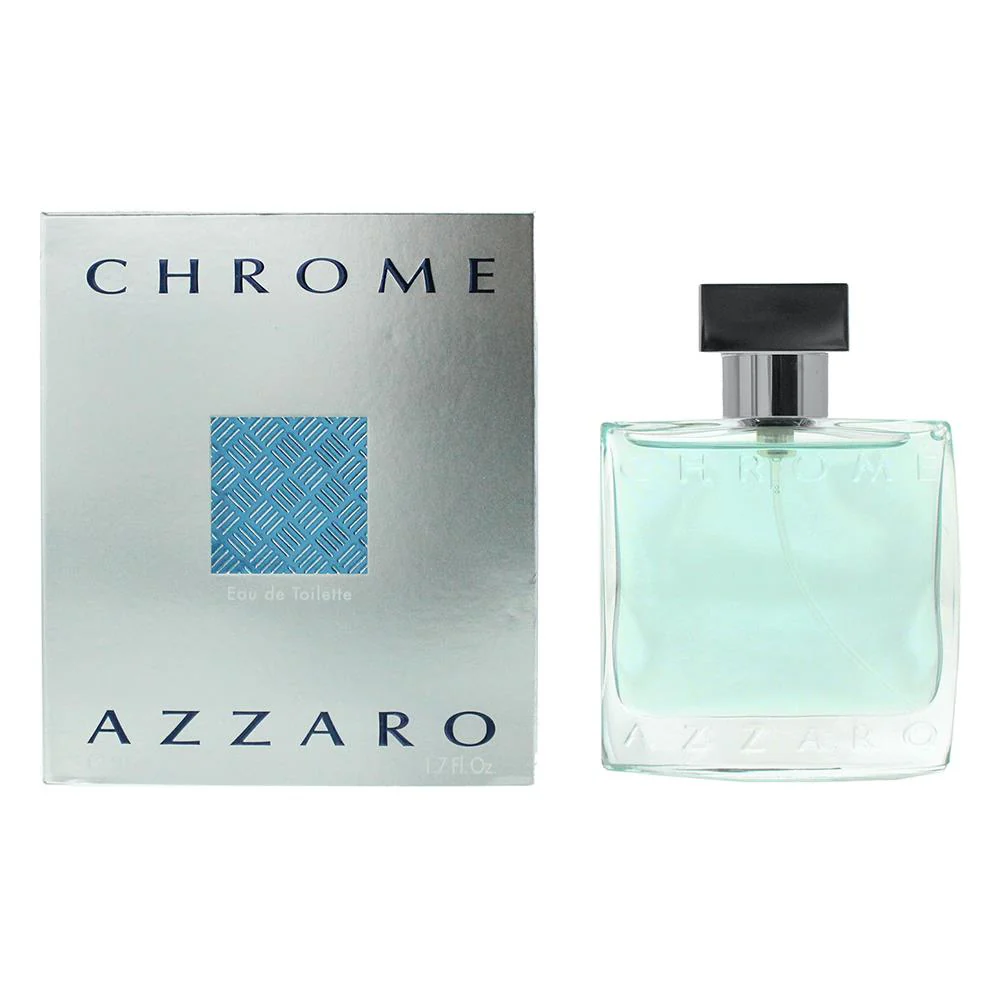Azzaro Chrome Eau de Toilette 50ml Men Spray