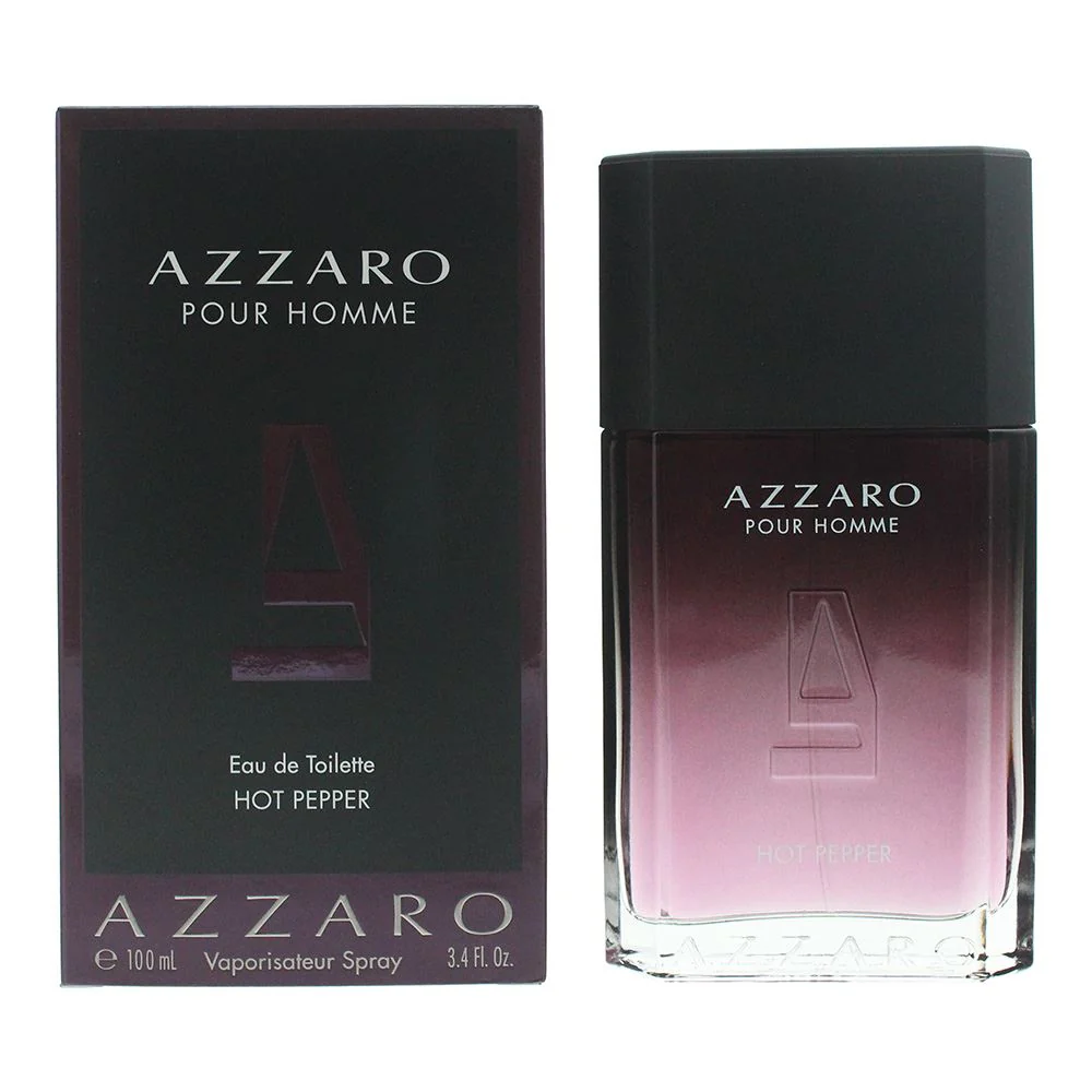 Azzaro Pour Homme Hot Pepper Eau de Toilette 100ml Men Spray