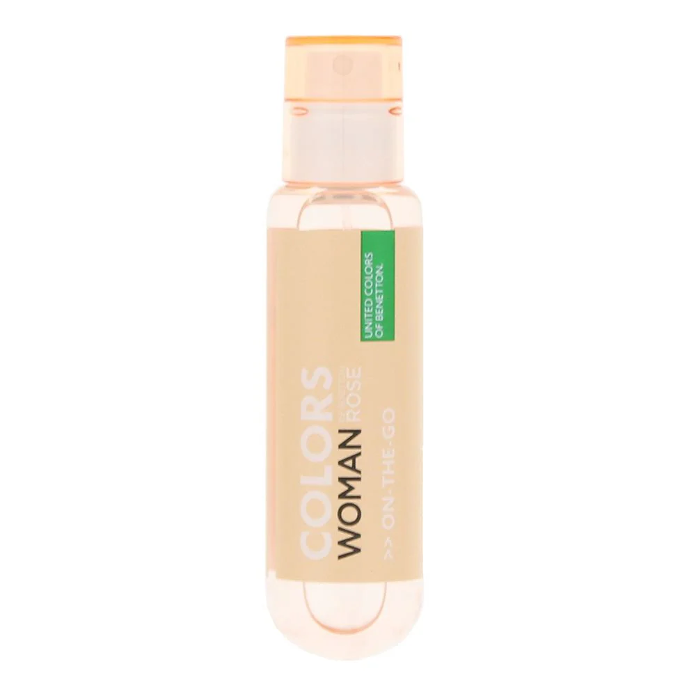 Benetton On The Go Woman Rose Eau De Toilette 30ml for Women