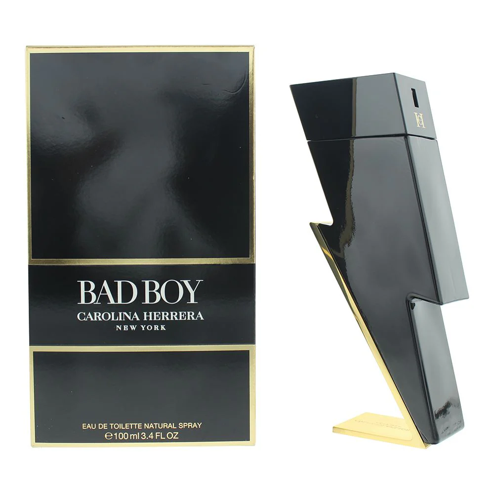 Carolina Herrera Bad Boy Eau De Toilette 100ml Men Perfume