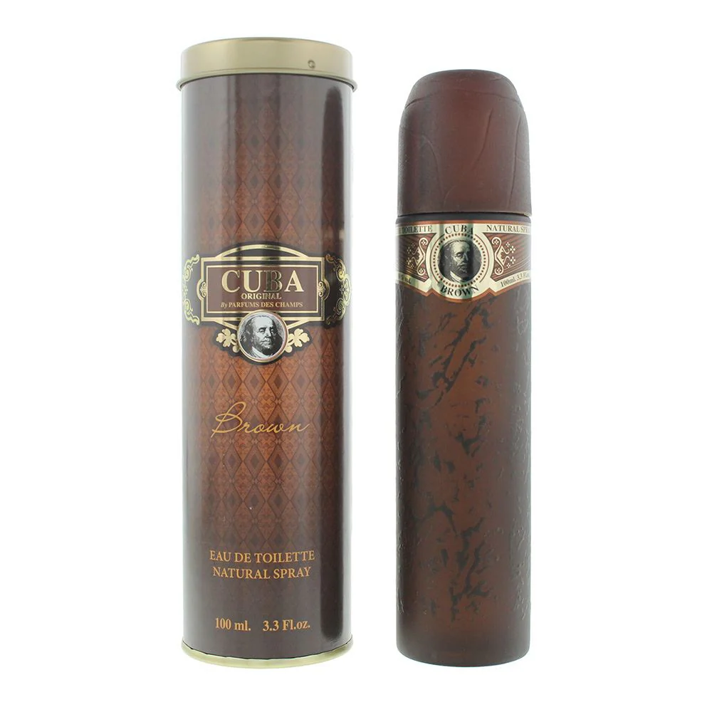 Cuba Brown Eau De Toilette 100ml For Men