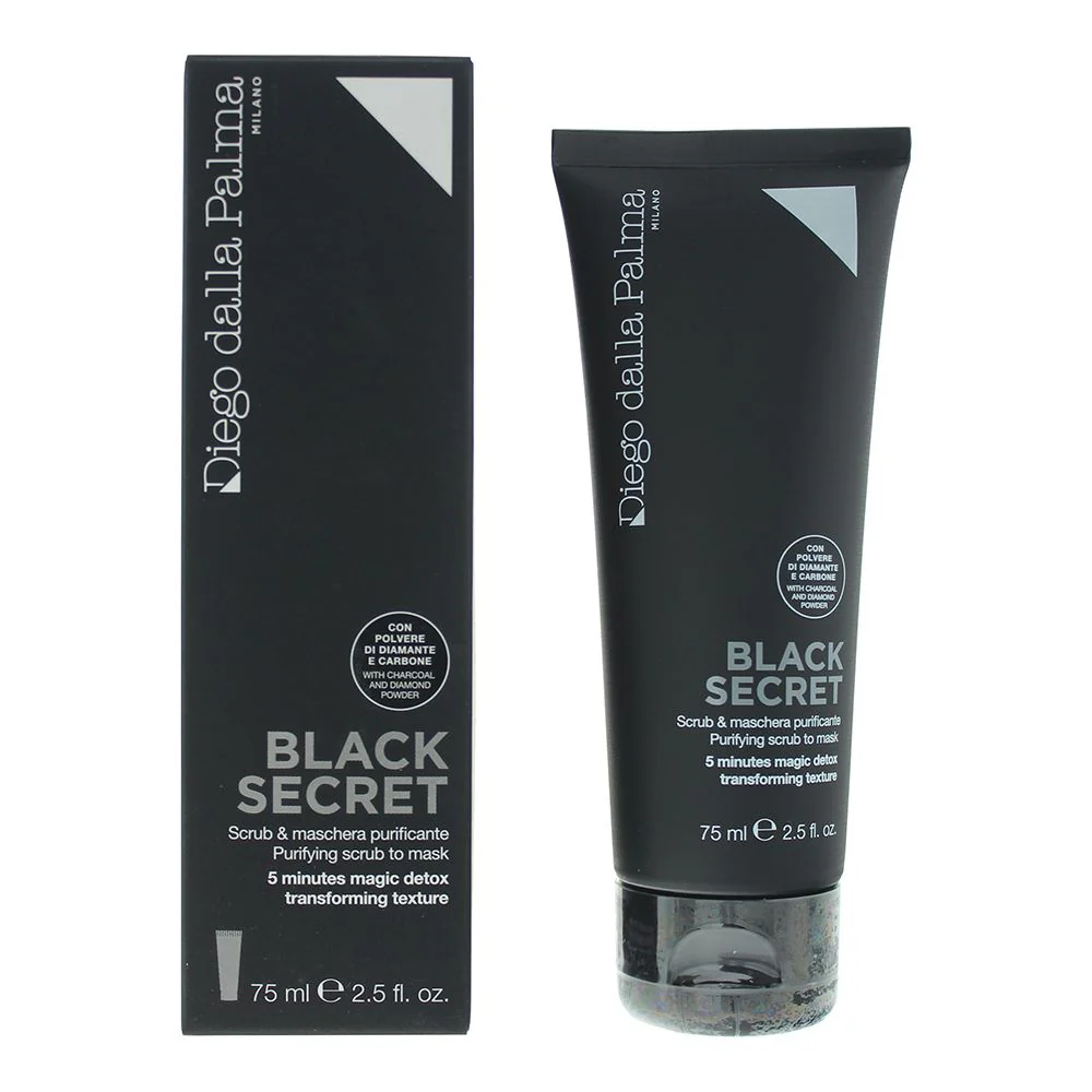 Diego Dalla Palma Black Secret Purifying Scrub To Mask 75ml For Unisex