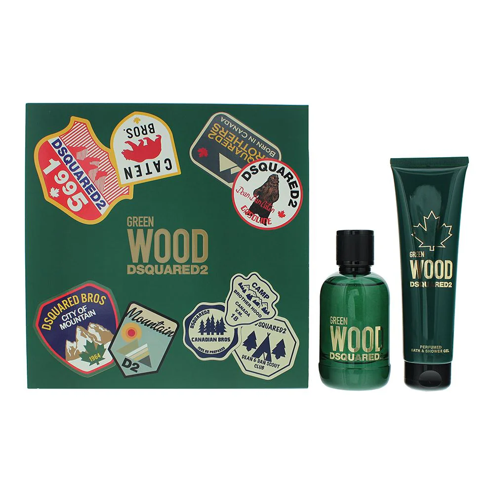 Dsquared2 Green Wood c For Men