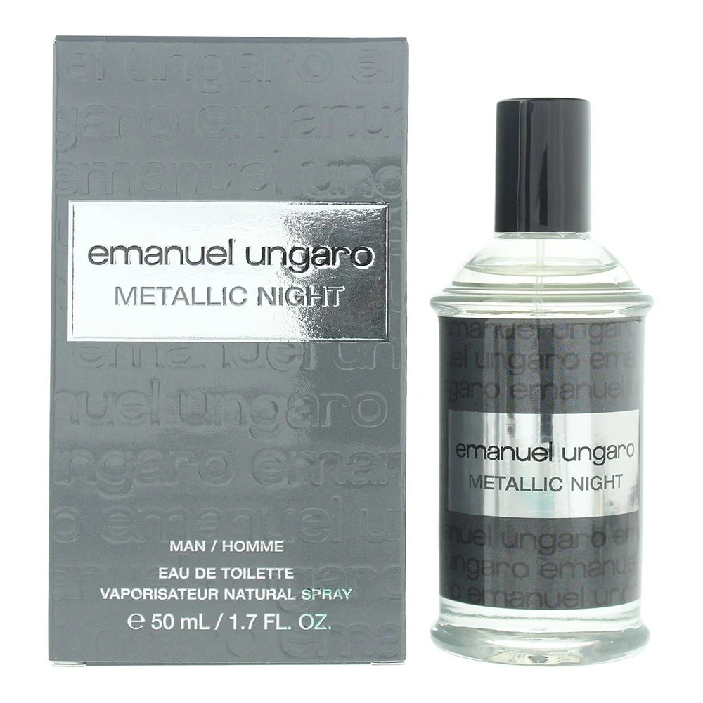 Emanuel Ungaro Metallic Night Eau De Toilette 50ml For Men