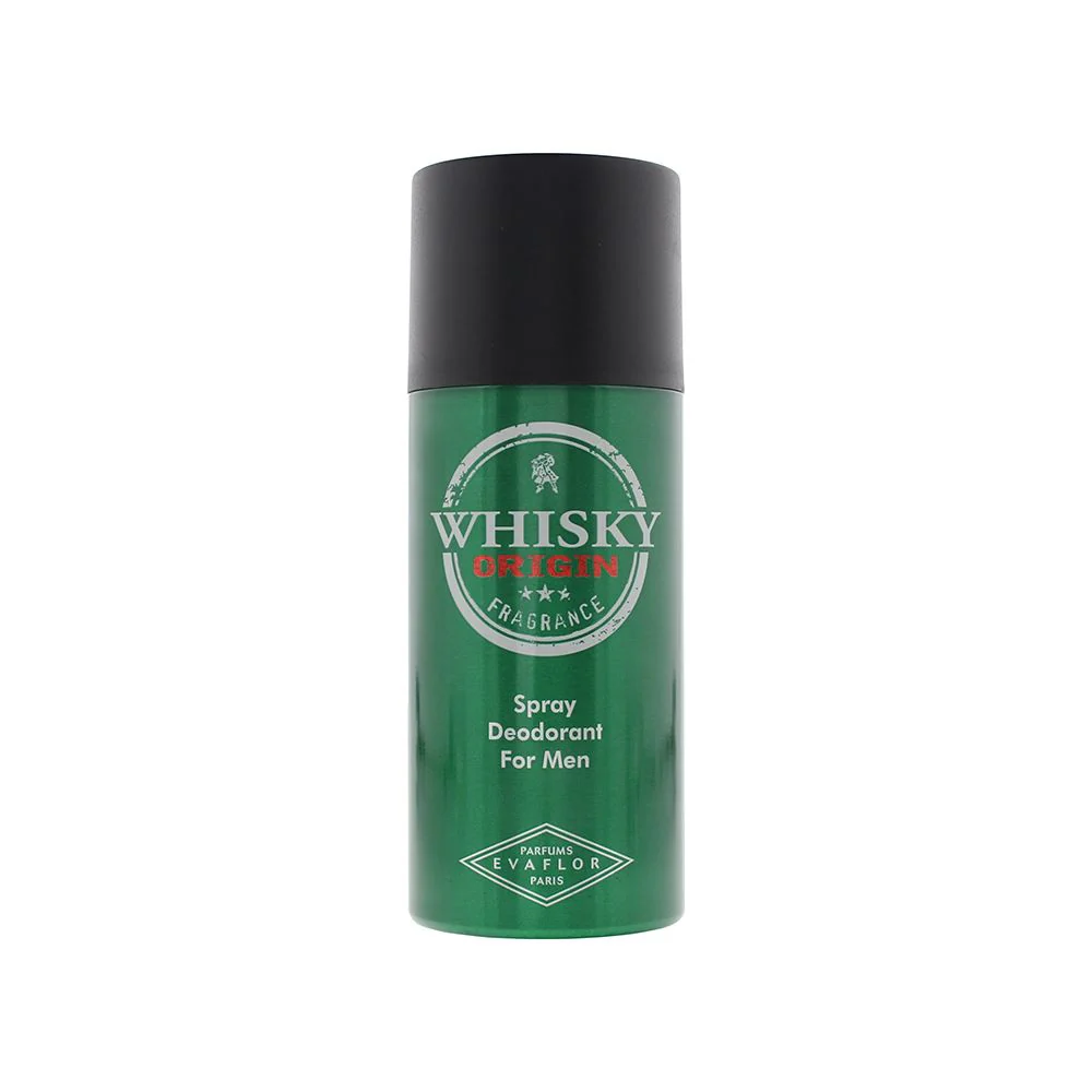 Evaflor Whisky Origin Deodorant Spray 150ml For Men