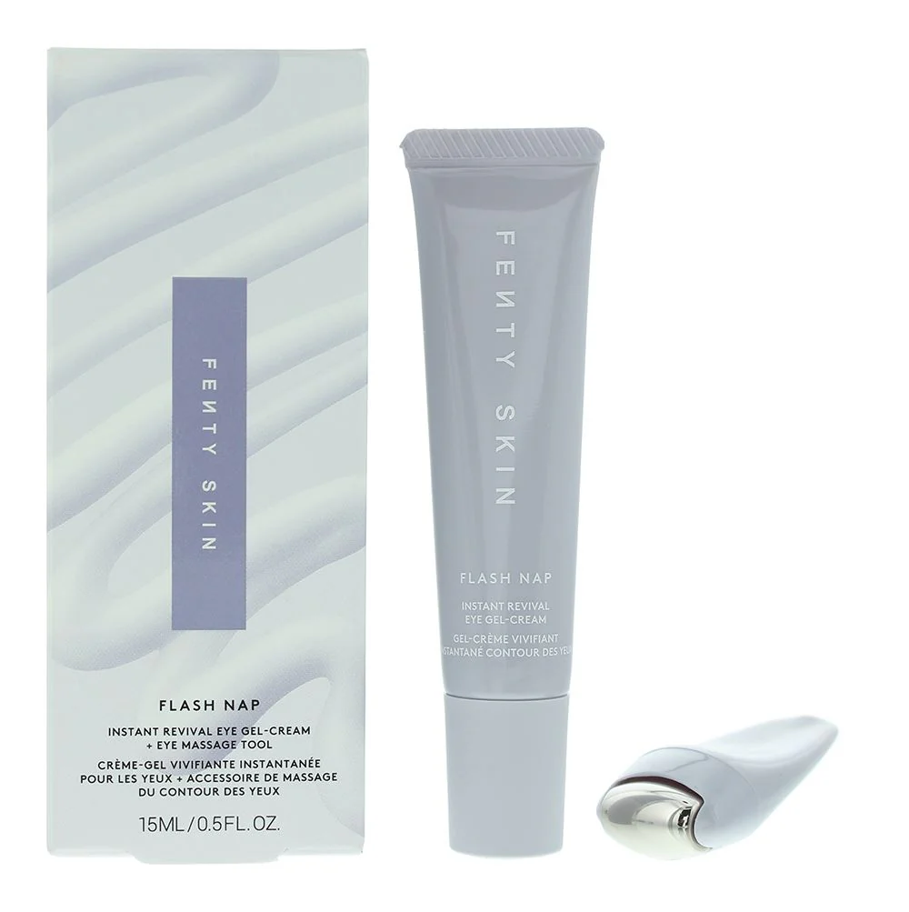Fenty Beauty Flash Nap Instant Revival Eye Gel-Cream 15ml  Eye Massage Tool