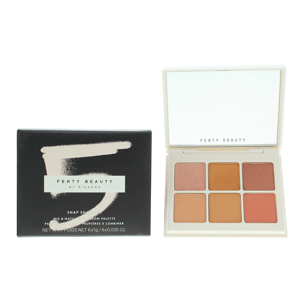 Fenty Beauty Snap Shadows Mix Match 5 Peach Eye Shadow Palette 6g