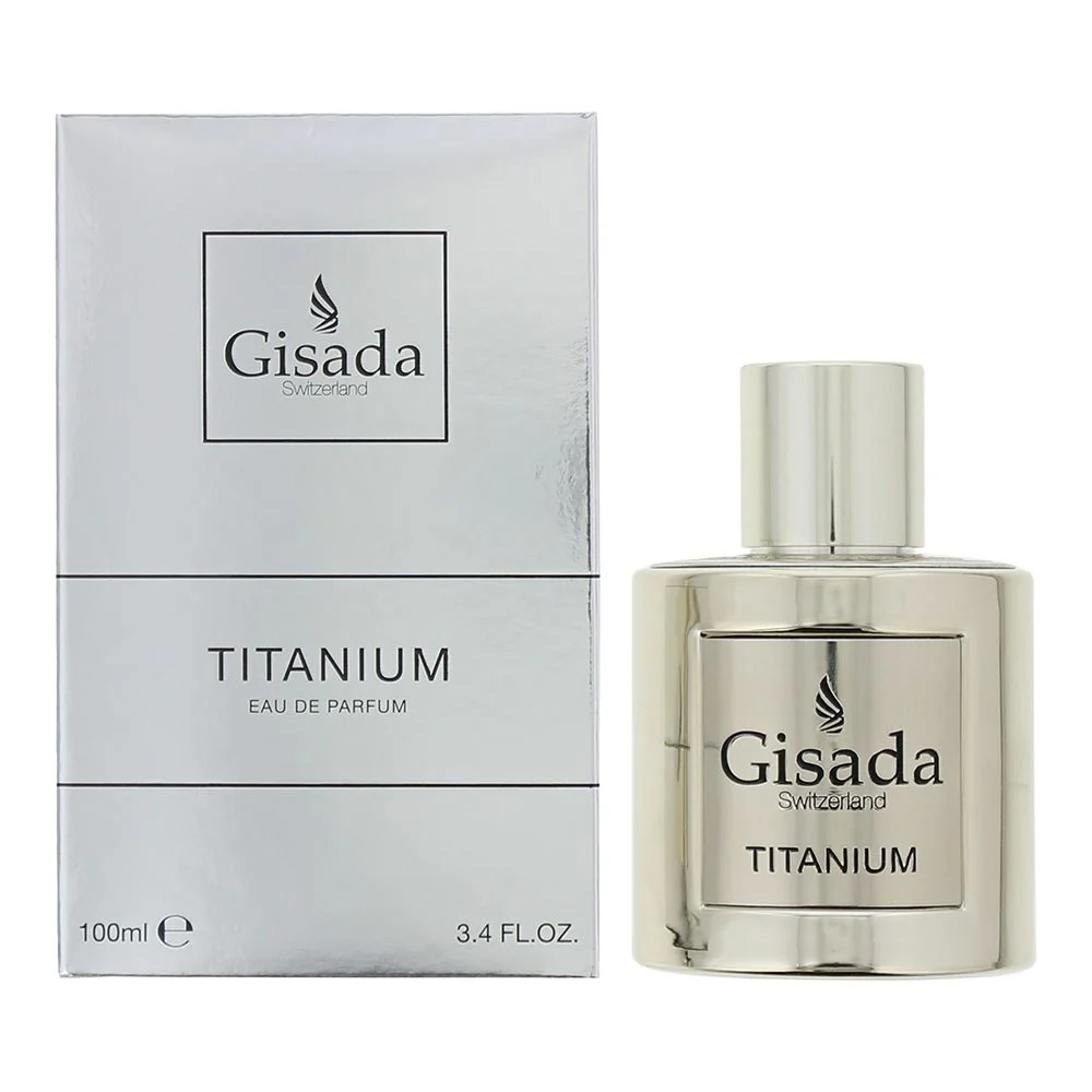 Gisada Titanium Eau de Parfum 100ml Spray For Men