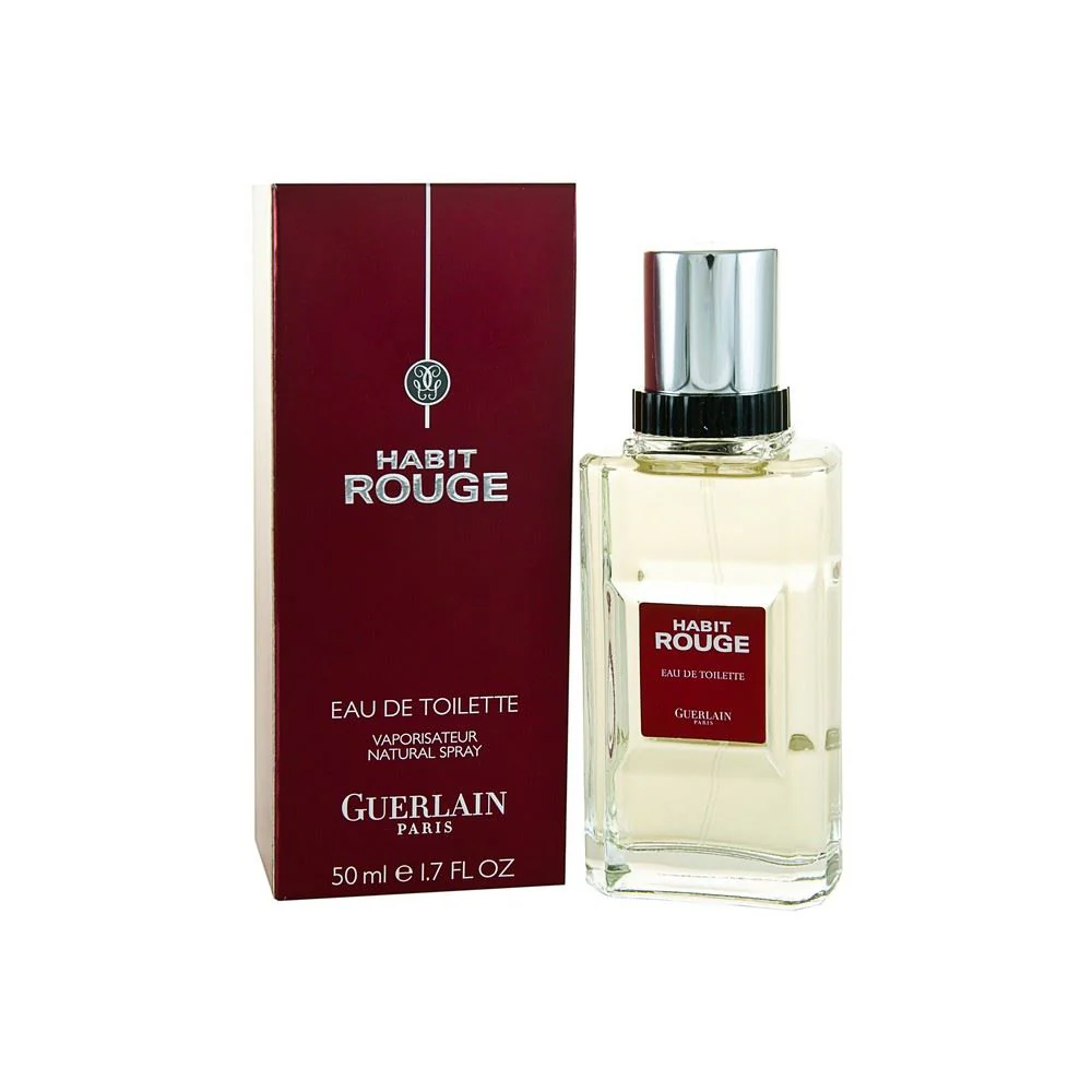 Guerlain Habit Rouge Eau de Toilette Men Spray 50ml