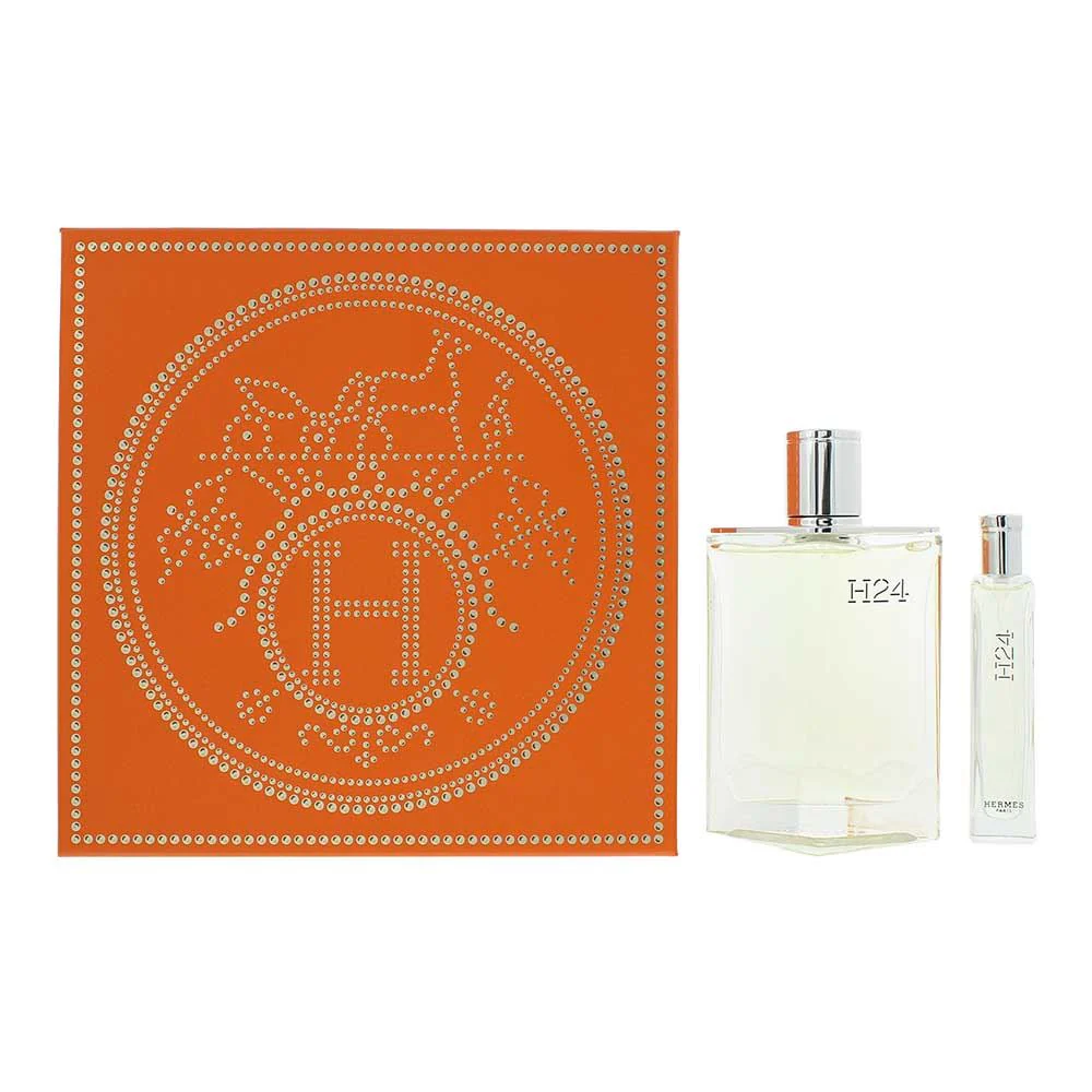 Hermes H24 2 Piece Gift Set: EDT 100ml - EDT 15ml For Men