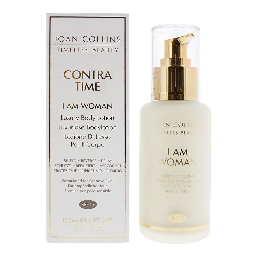 Joan Collins I Am Woman Luxury Body Lotion 100ml Spf 15 For Women
