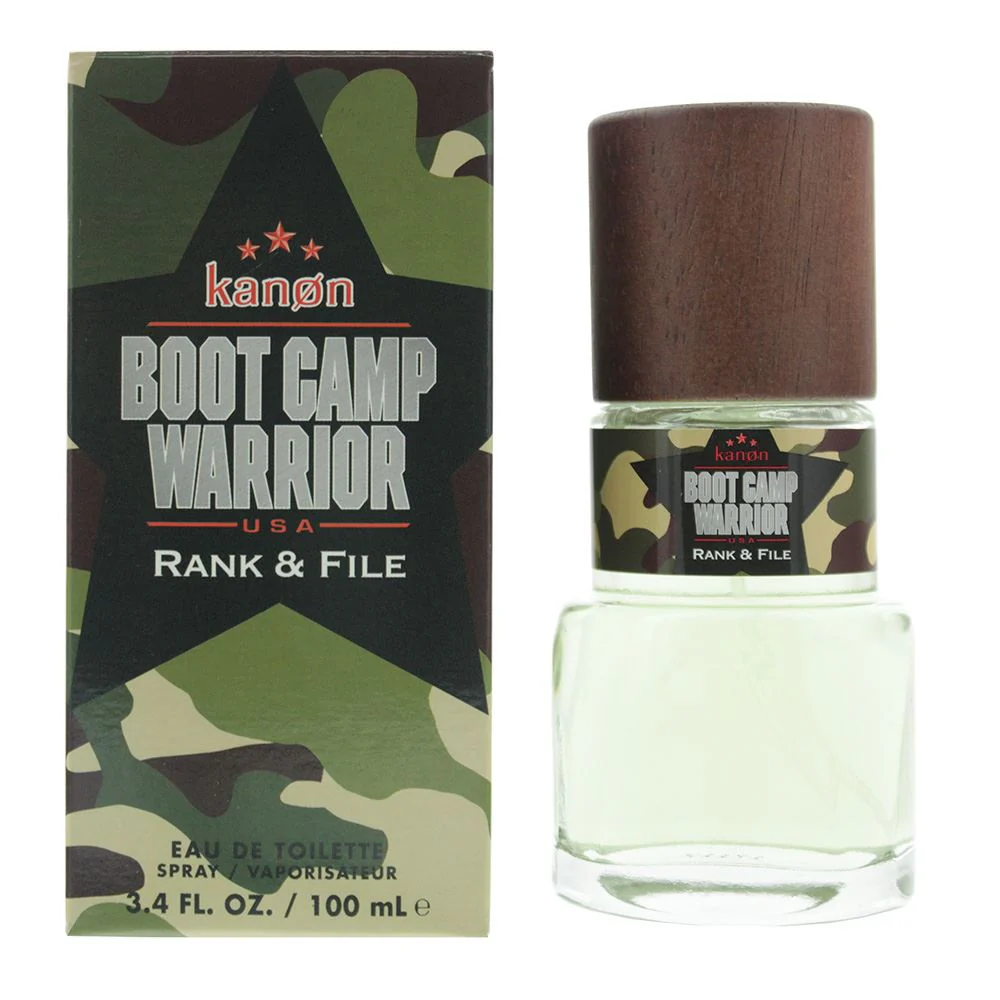 Kanon Rank File Boot Camp Warrior Eau de Toilette 100ml Men Spray