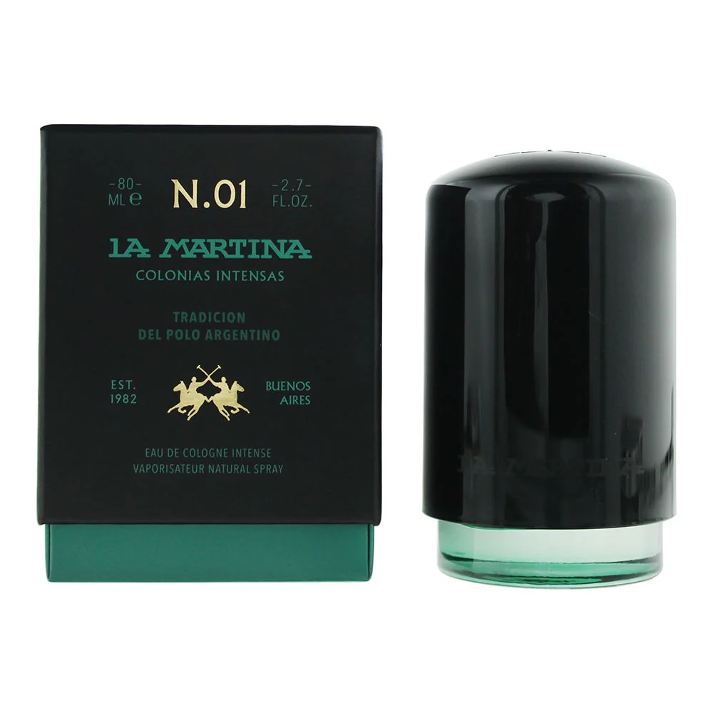 La Martina Alpha Woods Intense Eau de Cologne 80ml Perfume For Unisex