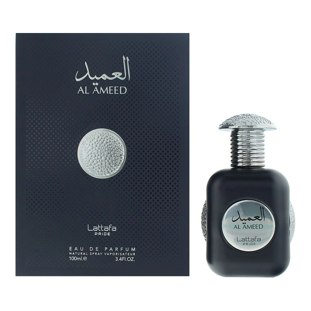Lattafa Pride Al Ameed Silver Eau De Parfum 100ml For Men