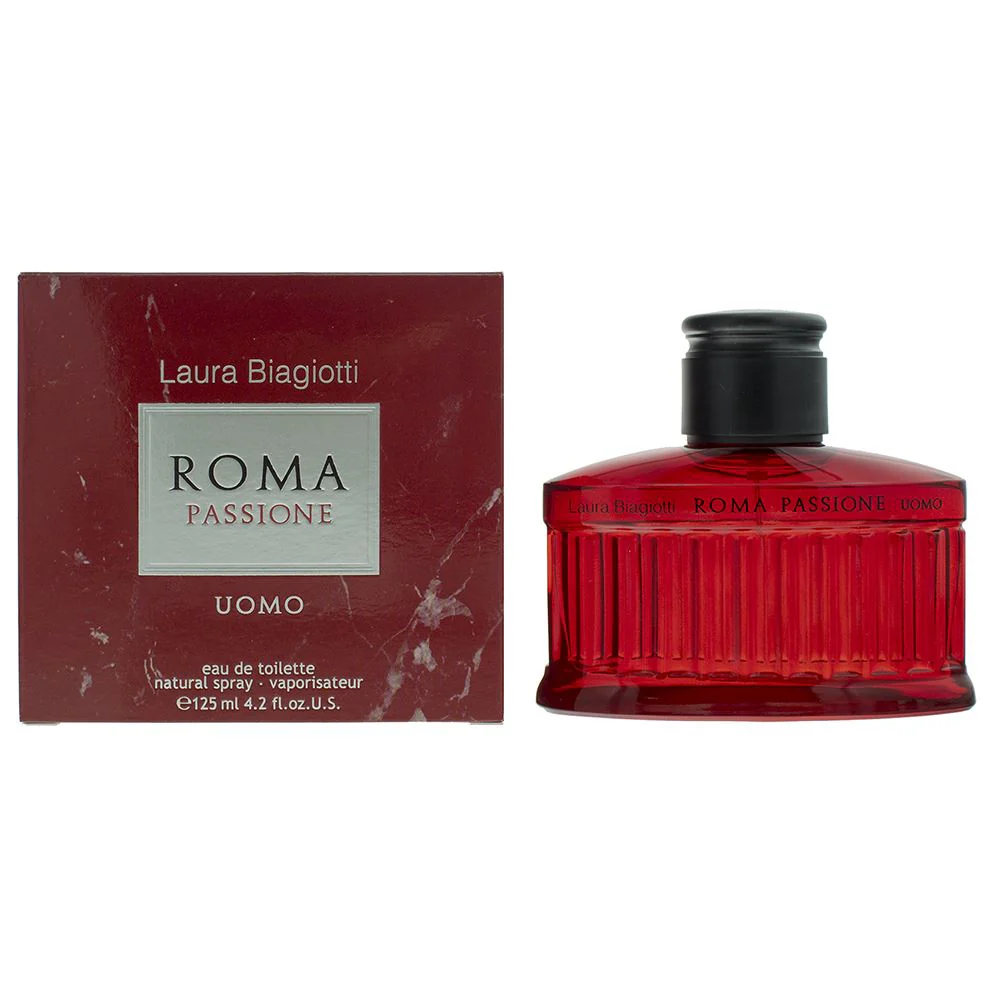 Laura Biagiotti Roma Passione Uomo Eau de Toilette 125ml Men Spray