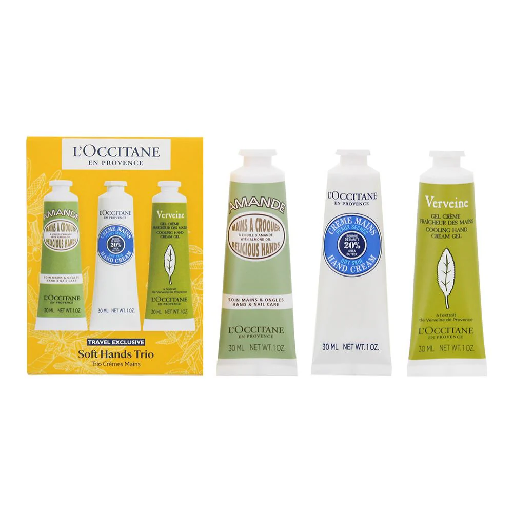 L'Occitane Trio Set 3 Piece G500: Hand Cream 30ml X 3 for Women