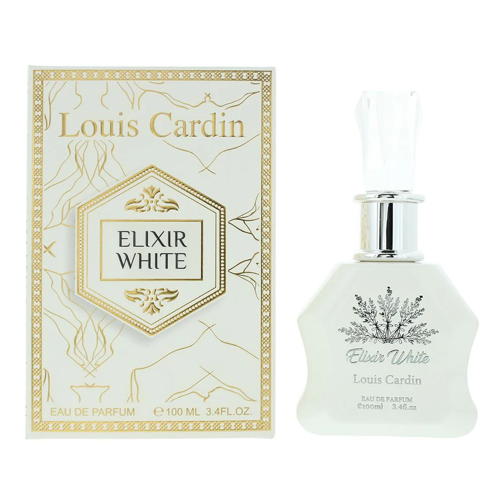 Louis Cardin Elixir White Eau De Parfum 100ml for Women
