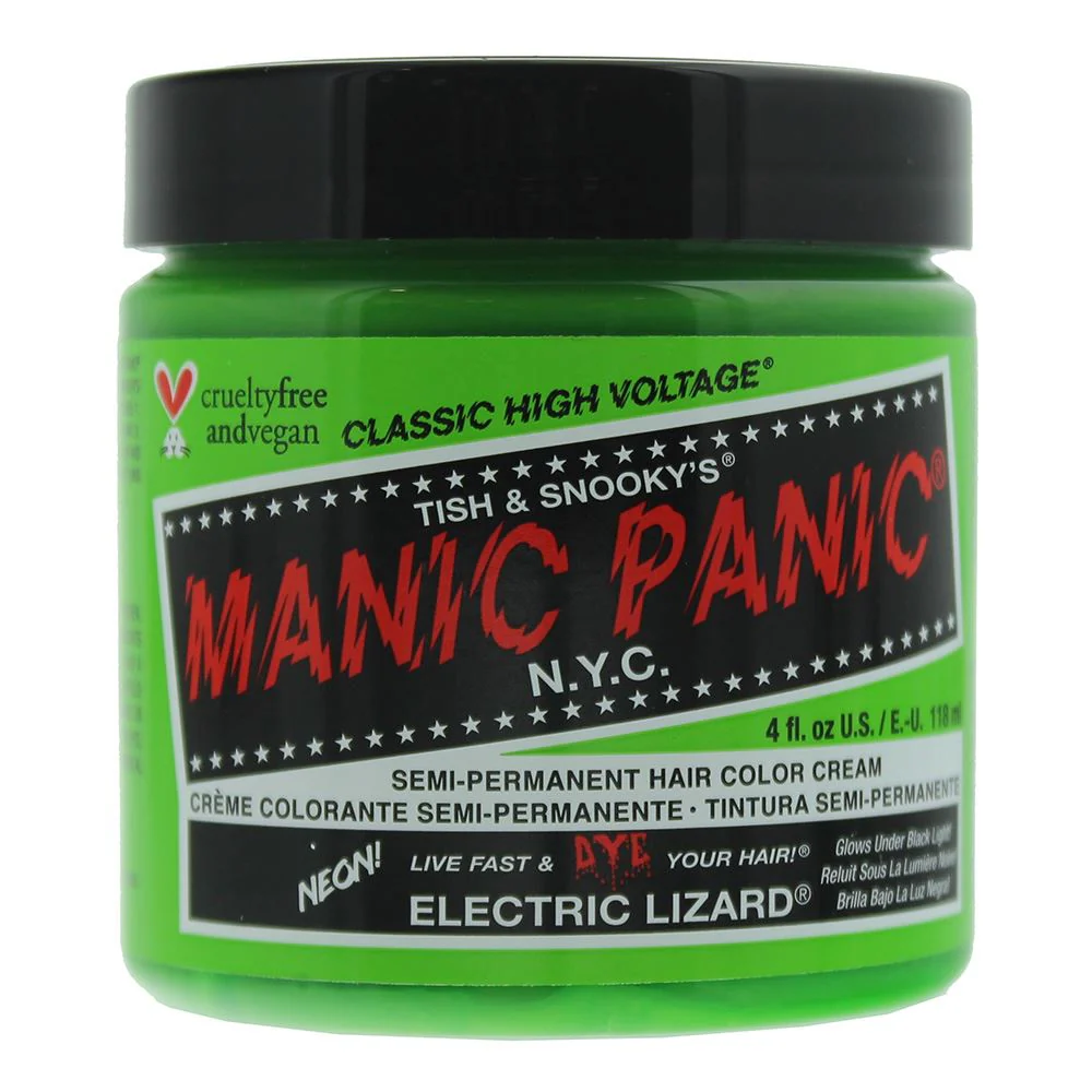 Manic Panic High Voltage Electric Lizard Hair Dye 118ml