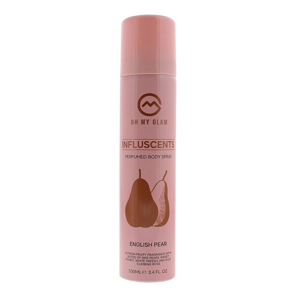 Oh My Glam Influscents English Pear Body Spray 100ml For Women