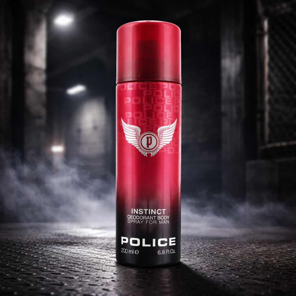 Police Instinct Deodorant Spray 200ml - Image 4