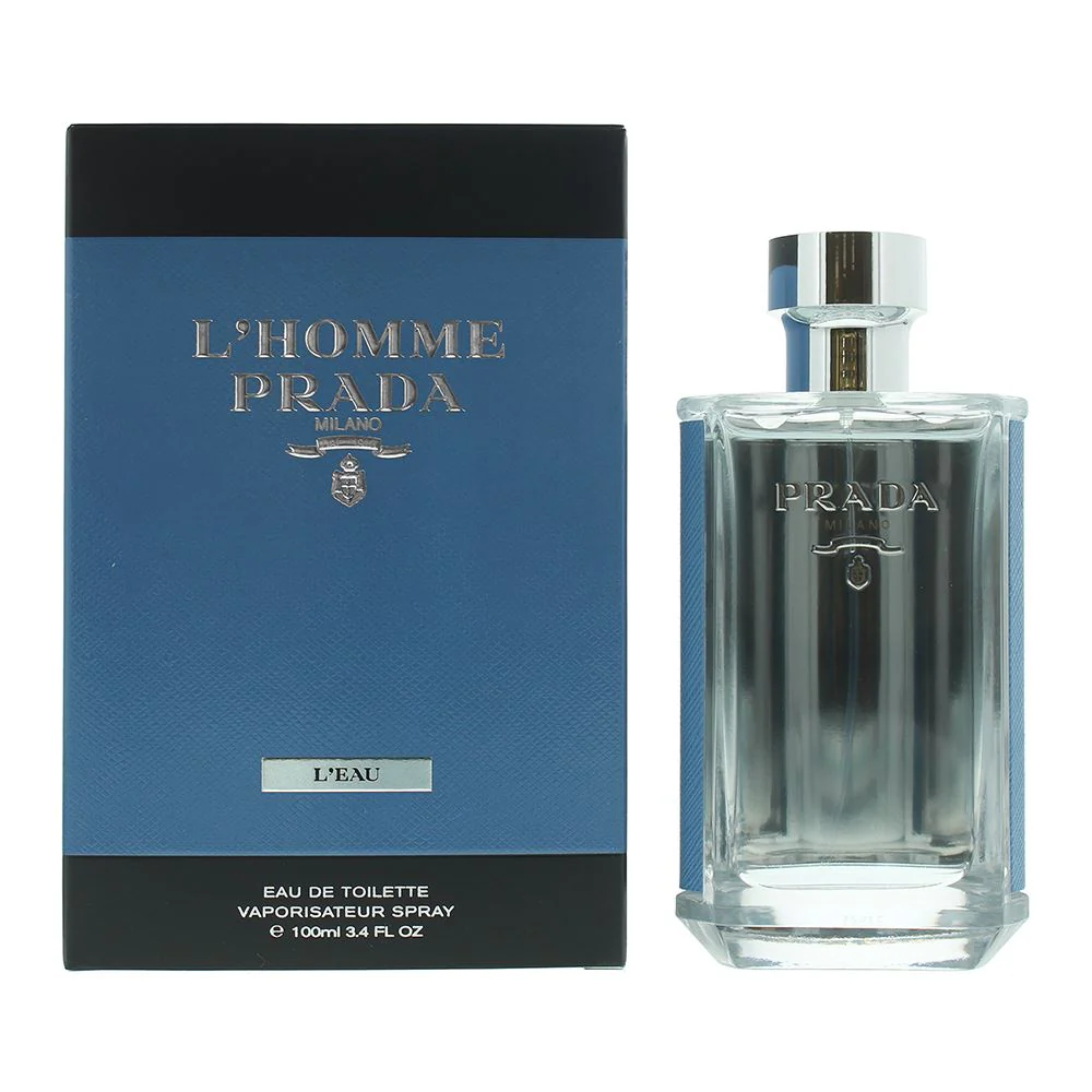 Prada L'Homme Leau Eau de Toilette 100ml Men Spray - Image 2