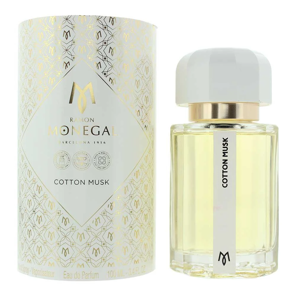 Ramon Monegal Cotton Musk Eau De Parfum 100ml For Women