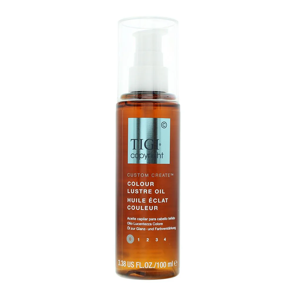 Tigi Copyright Custom Create Colour Lustre Oil Hair Serum 100ml For Women