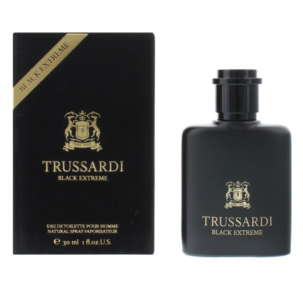 Trussardi Black Extreme Eau de Toilette 30ml Men Spray