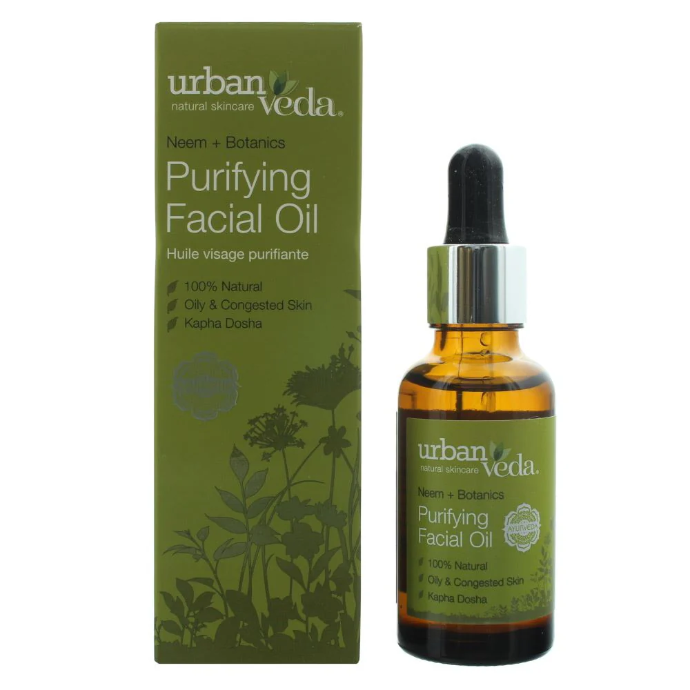 Urban Veda Purifying Facial Oil 30ml for Women
