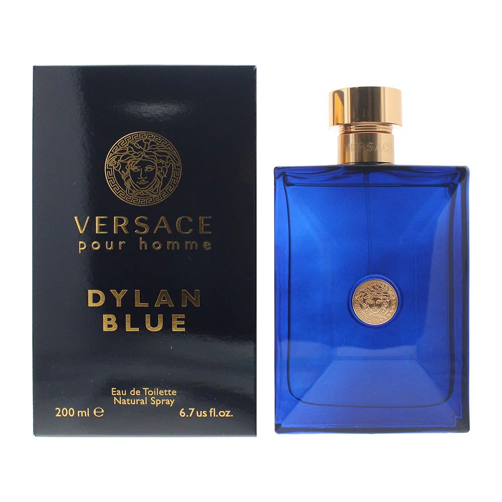 Versace Dylan Blue Eau de Toilette Spray 200ml Men Spray