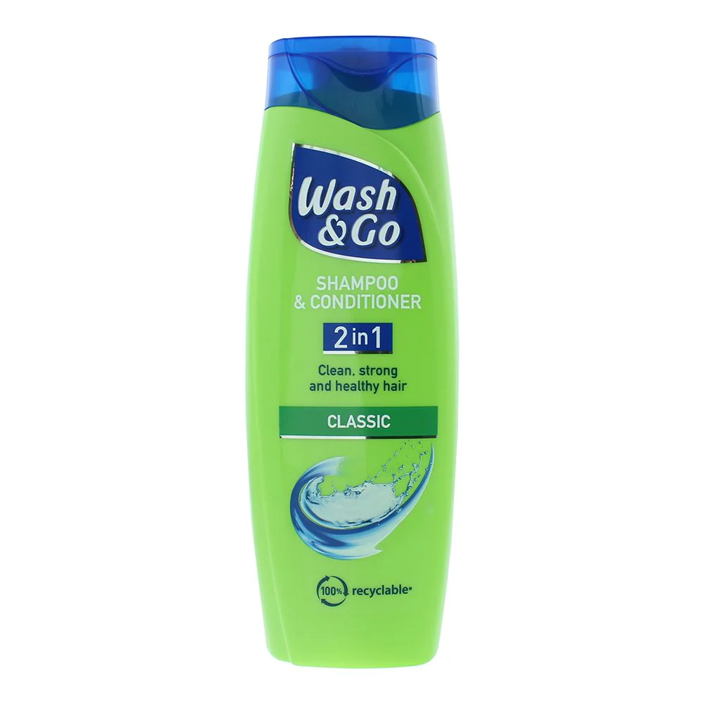Wash Go 2-In-1 Shampoo Conditioner 400ml For Women