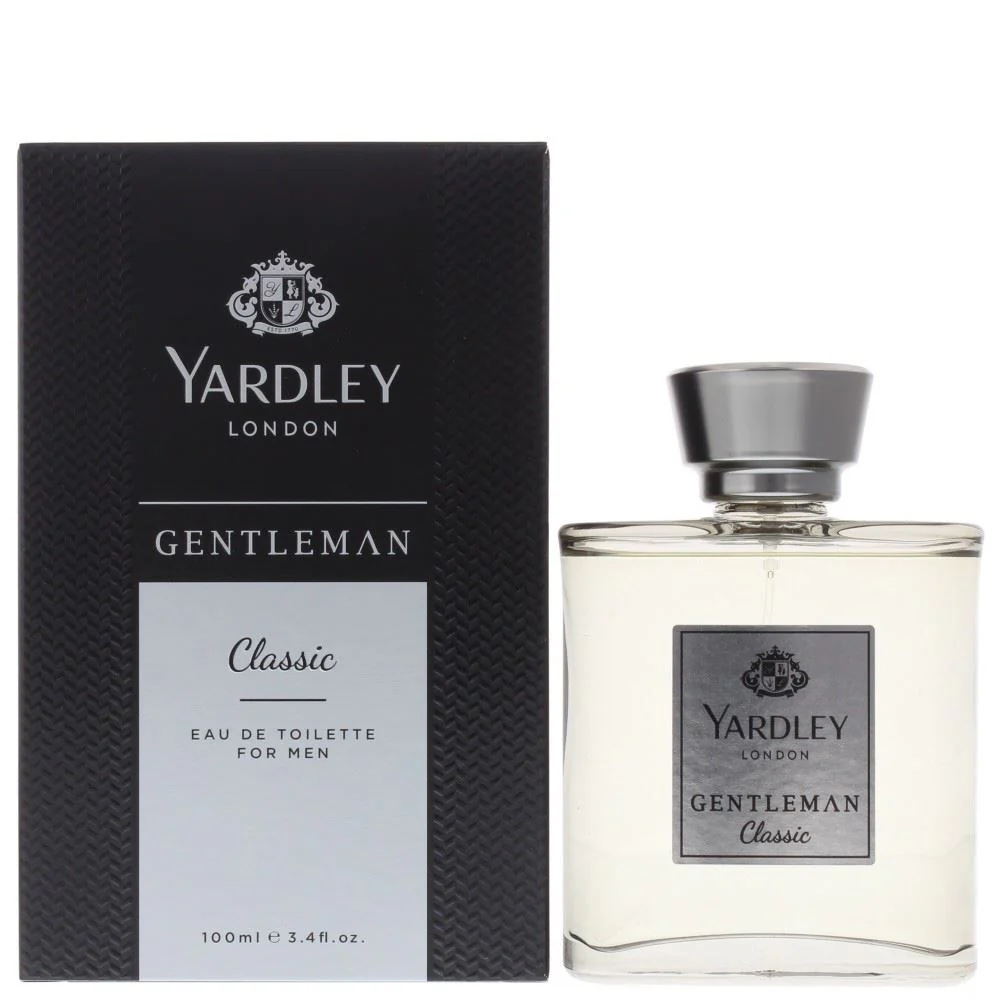 Yardley Gentleman Classic Eau de Toilette 100ml Men Spray