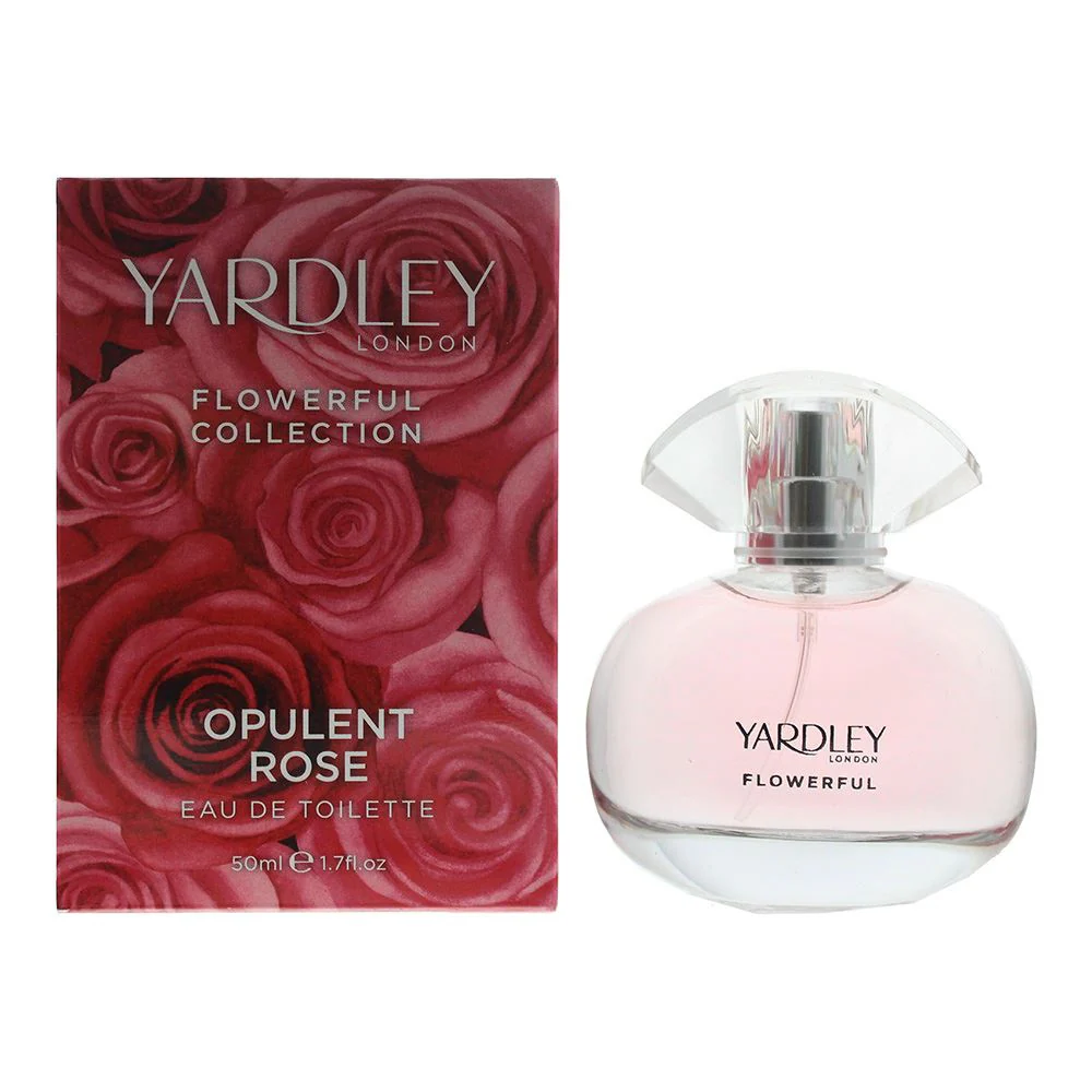 Yardley Opulent Rose Eau de Toilette 50ml Women Spray
