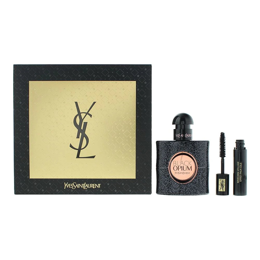 Yves Saint Laurent Black Opium 2 Piece Gift Set For Women
