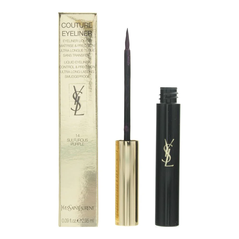 Yves Saint Laurent Couture Liquid 14 Sulfurous Purple Eyeliner 2.95ml Women