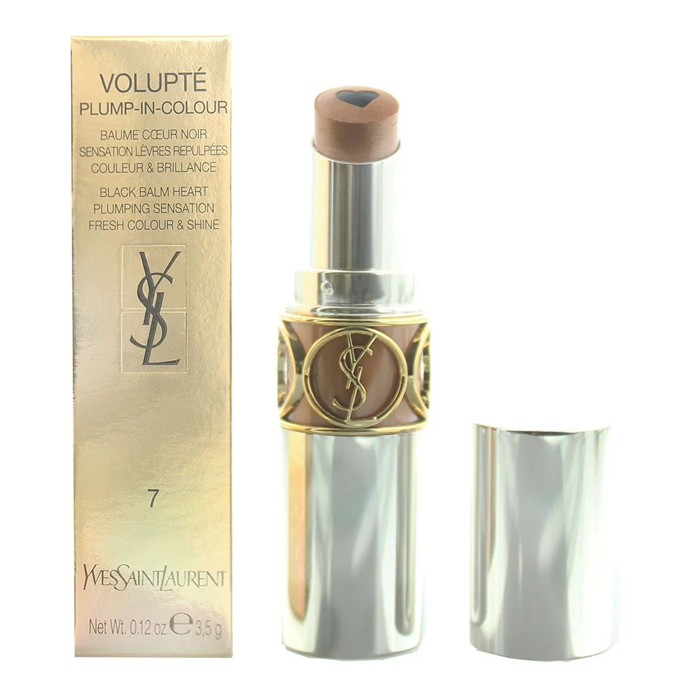 Yves Saint Laurent Volupte Plump-In-Colour 07 Furious Gold Lip Stick 3.5g Women
